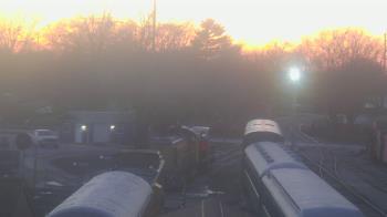 Weather camera view of Boone Scenic Valley Railroad.