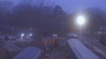 Weather camera view of Boone Scenic Valley Railroad.
