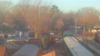 Weather camera view of Boone Scenic Valley Railroad.
