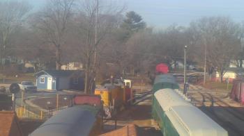 Weather camera view of Boone Scenic Valley Railroad.