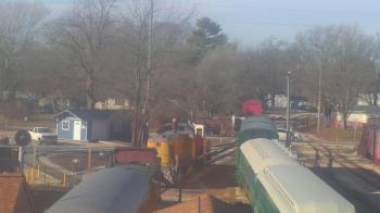 Weather camera view of Boone Scenic Valley Railroad.