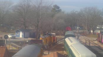 Weather camera view of Boone Scenic Valley Railroad.