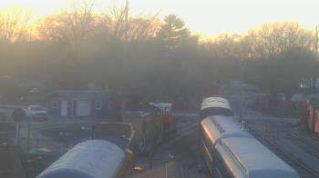 Weather camera view of Boone Scenic Valley Railroad.