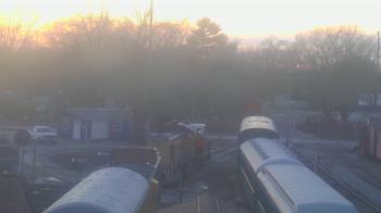 Weather camera view of Boone Scenic Valley Railroad.