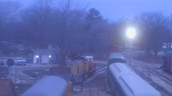 Weather camera view of Boone Scenic Valley Railroad.