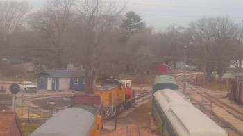 Weather camera view of Boone Scenic Valley Railroad.