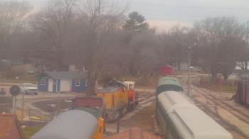 Weather camera view of Boone Scenic Valley Railroad.