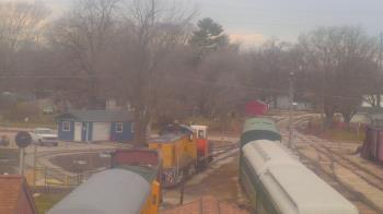 Weather camera view of Boone Scenic Valley Railroad.