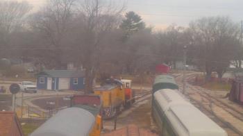 Weather camera view of Boone Scenic Valley Railroad.