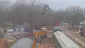 Weather camera view of Boone Scenic Valley Railroad.