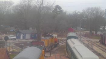 Weather camera view of Boone Scenic Valley Railroad.