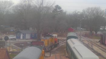 Weather camera view of Boone Scenic Valley Railroad.