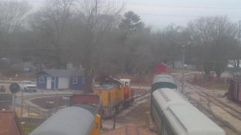 Weather camera view of Boone Scenic Valley Railroad.