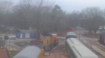 Weather camera view of Boone Scenic Valley Railroad.