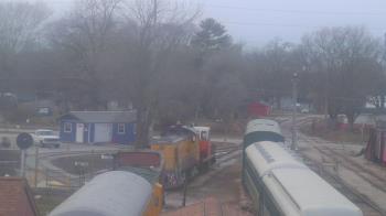 Weather camera view of Boone Scenic Valley Railroad.