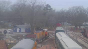 Weather camera view of Boone Scenic Valley Railroad.
