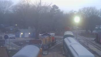 Weather camera view of Boone Scenic Valley Railroad.