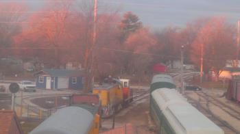 Weather camera view of Boone Scenic Valley Railroad.