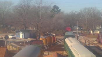 Weather camera view of Boone Scenic Valley Railroad.