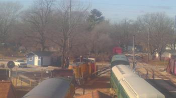 Weather camera view of Boone Scenic Valley Railroad.