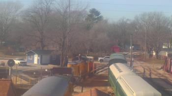 Weather camera view of Boone Scenic Valley Railroad.