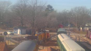 Weather camera view of Boone Scenic Valley Railroad.