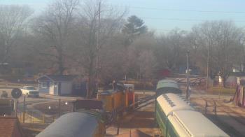 Weather camera view of Boone Scenic Valley Railroad.