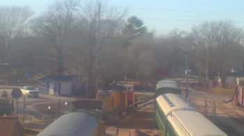Weather camera view of Boone Scenic Valley Railroad.
