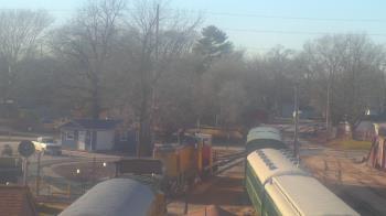 Weather camera view of Boone Scenic Valley Railroad.