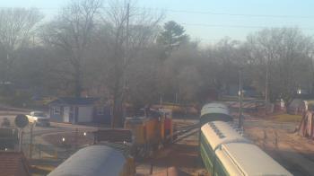 Weather camera view of Boone Scenic Valley Railroad.