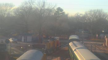 Weather camera view of Boone Scenic Valley Railroad.