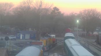 Weather camera view of Boone Scenic Valley Railroad.