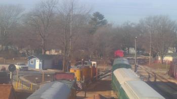 Weather camera view of Boone Scenic Valley Railroad.