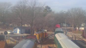 Weather camera view of Boone Scenic Valley Railroad.