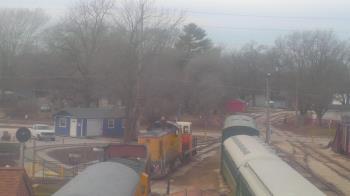 Weather camera view of Boone Scenic Valley Railroad.