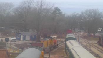 Weather camera view of Boone Scenic Valley Railroad.