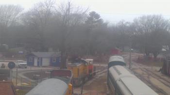 Weather camera view of Boone Scenic Valley Railroad.