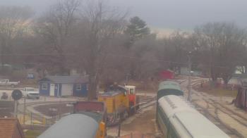 Weather camera view of Boone Scenic Valley Railroad.
