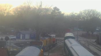 Weather camera view of Boone Scenic Valley Railroad.