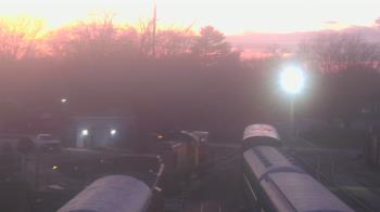 Weather camera view of Boone Scenic Valley Railroad.