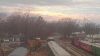 Weather camera view of Boone Scenic Valley Railroad.