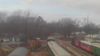 Weather camera view of Boone Scenic Valley Railroad.