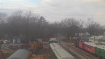Weather camera view of Boone Scenic Valley Railroad.