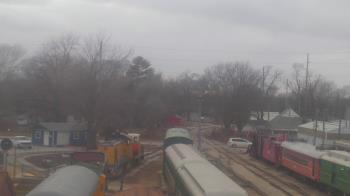 Weather camera view of Boone Scenic Valley Railroad.