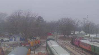 Weather camera view of Boone Scenic Valley Railroad.