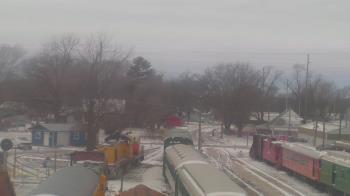 Weather camera view of Boone Scenic Valley Railroad.