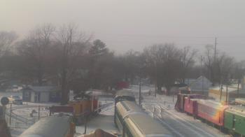 Weather camera view of Boone Scenic Valley Railroad.