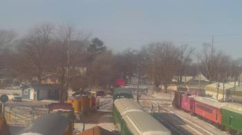 Weather camera view of Boone Scenic Valley Railroad.