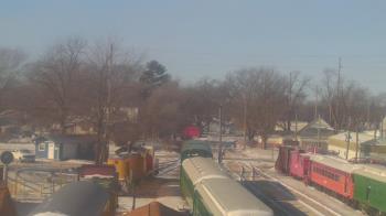 Weather camera view of Boone Scenic Valley Railroad.