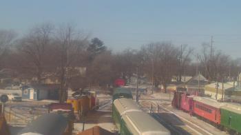 Weather camera view of Boone Scenic Valley Railroad.